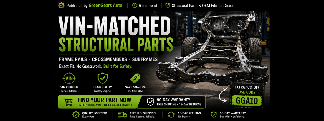 Who Sells Auto Frame Rails and Crossmembers by VIN?