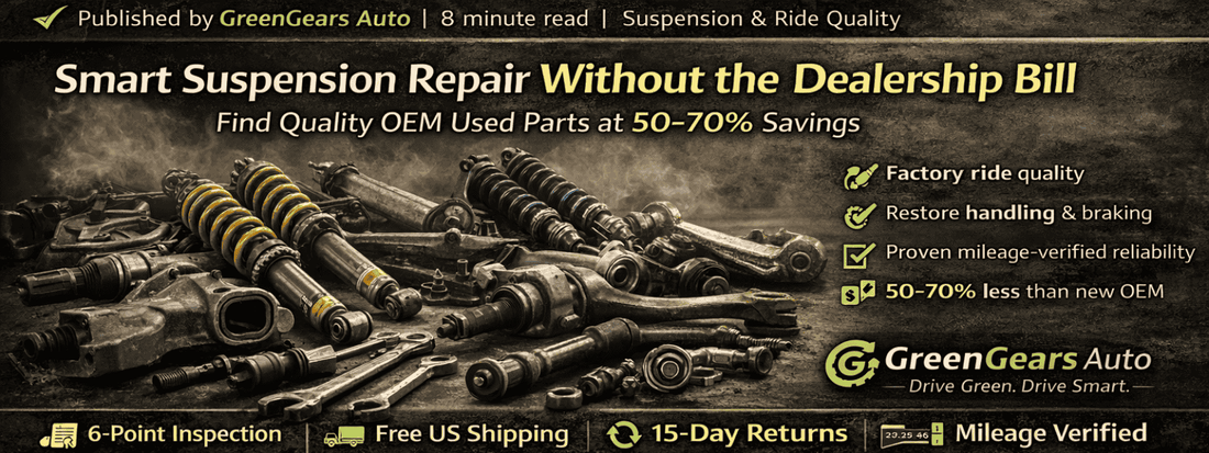 Top OEM Suspension Parts for Daily Drivers
