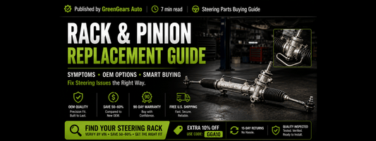 Used Rack and Pinion Steering — OEM Quality at Half the Price  GreenGears Auto
