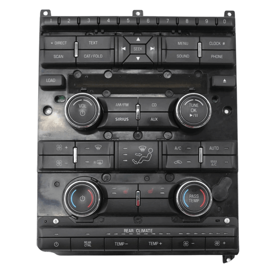 2009-2011 Ford Flex Ac Heater Radio Control Panel 8A8T-18A802-CF