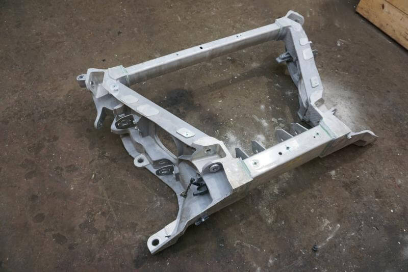 2022 - 2023 Rivian R1T Rear Subframe Crossmember K Frame.